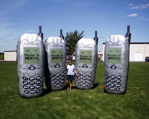 Inflatable Product Replicas nextel - 10'